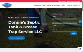 Donnie's Septic Tank & Grease Trap Service