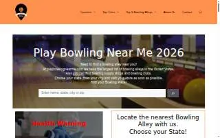 Talladega Bowling Center website