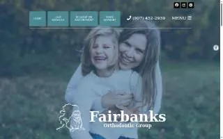 Fairbanks Orthodontic Group of Badger website