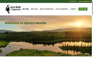 Spruce Needle Acupuncture of Badger website