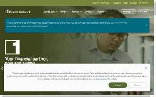 Credit Union 1 - Fairbanks Branch of College website
