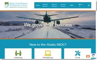 Alaska Small Business Development Center of College website