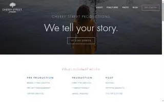 Cherry Street Productions website