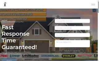 BG Garage Door's Repair Alhambra website