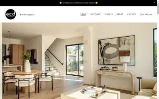 ECD Los Angeles website