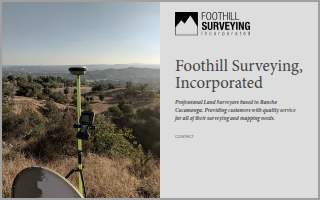Foothill Surveying