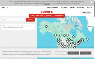 Savers of La Mirada website