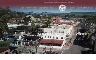 Rancho Capistrano Winery of Ladera Ranch website