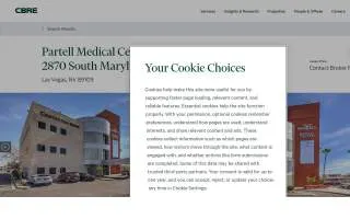 Partell Medical Center website