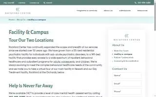 Rockford Center The Orchards website