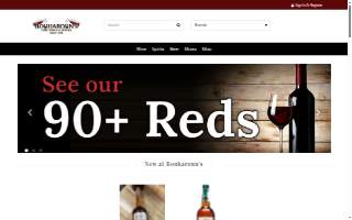 Bouharoun's Fine Wines & Sprits website