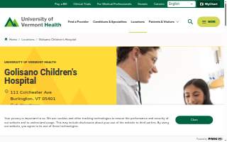 Golisano Children’s Hospital at University of Vermont Health