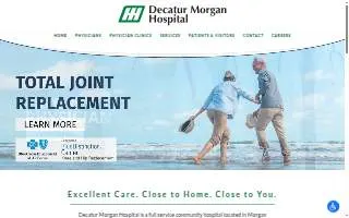 Decatur Morgan Hospital Emergency Department website