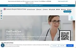 Centinela Hospital Medical Center website