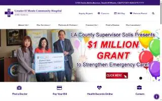 Greater El Monte Community Hospital website