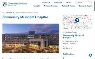 Community Memorial Hospital of Ventura website