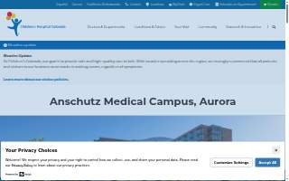 Children's Hospital Colorado Anschutz Medical Campus, Aurora
