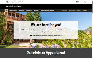 CU Boulder Medical Services
