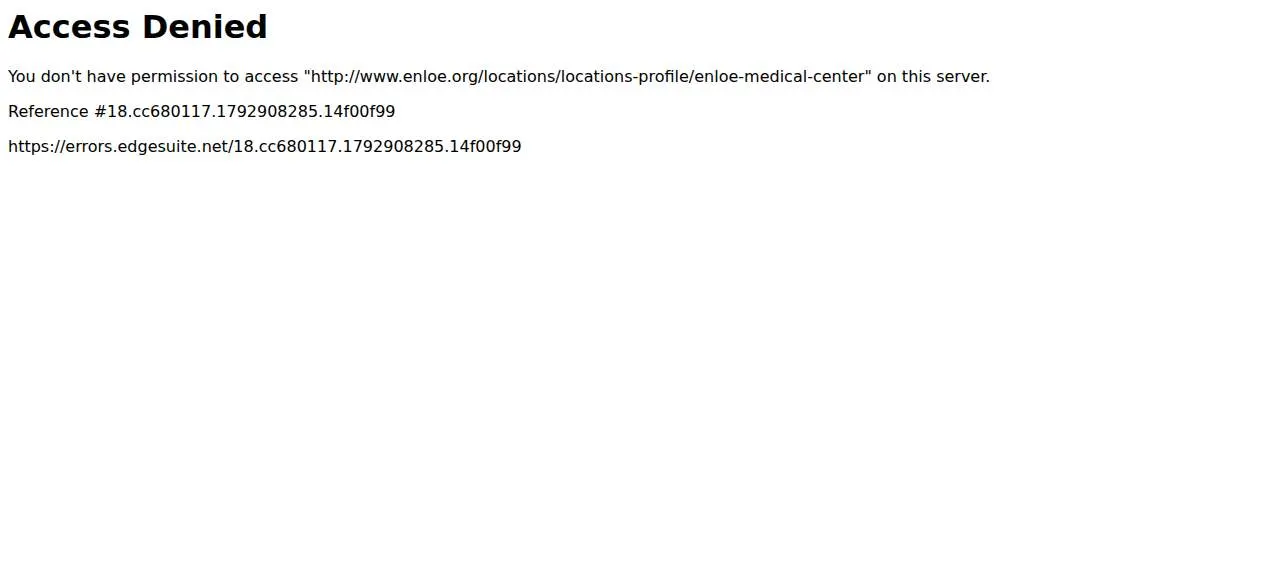 Enloe Health Enloe Medical Center website
