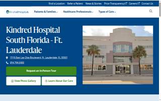 Kindred Hospital South Florida - Ft. Lauderdale