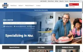 Community Medical Center of Missoula website