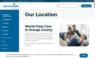 AdventHealth East Orlando website