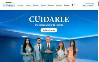 La Colonia Medical Center - Pompano Beach website