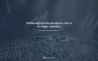 Driftwood Wine Bar & Cocktails website