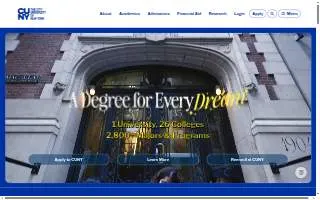 CUNY, The City University of New York website