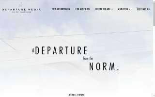 Departure Media Airport Advertising