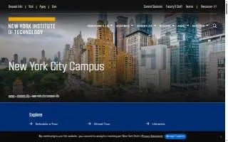 New York Institute of Technology – New York City Campus website
