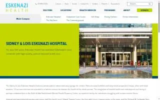 Sidney & Lois Eskenazi Hospital website