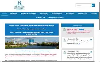 The Health & Hospital Corporation of Marion County website