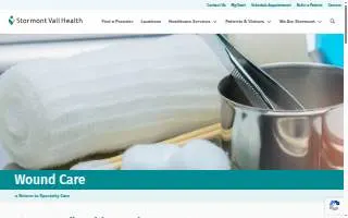 Stormont Vail Wound Care website