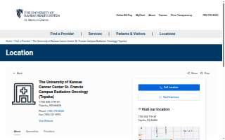 The University of Kansas Cancer Center St. Francis Campus Radiation Oncology (Topeka)