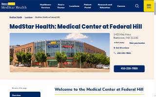 MedStar Health: Medical Center at Federal Hill