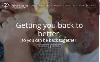 Vibra Hospital of Western Massachusetts - Central Campus website