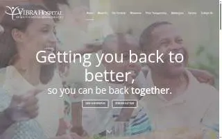 Vibra Hospital of Southeastern Massachusetts website