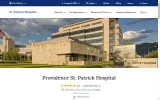 Providence St. Patrick Hospital website