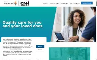 Employer's Health Care Center website
