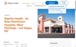 Dignity Health - St. Rose Dominican Hospital, West Flamingo - Las Vegas, NV