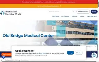 HMH Old Bridge Medical Center website
