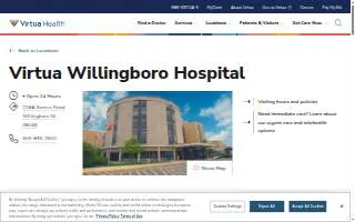 Virtua Willingboro Hospital website