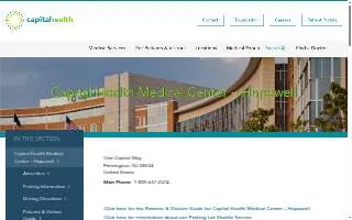 Capital Health Medical Center – Hopewell website