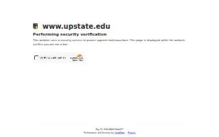 upstate medical center website