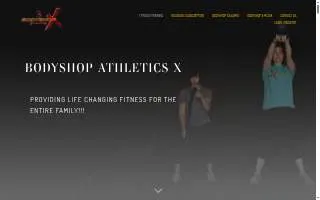 Bodyshop Athletics X website