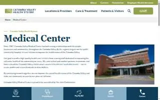 Catawba Valley Medical Center website