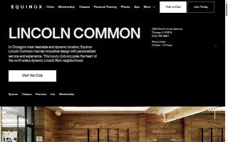 Equinox Lincoln Common