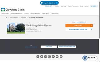 Cleveland Clinic White Mansion