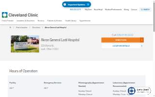 Cleveland Clinic Akron General Lodi Hospital